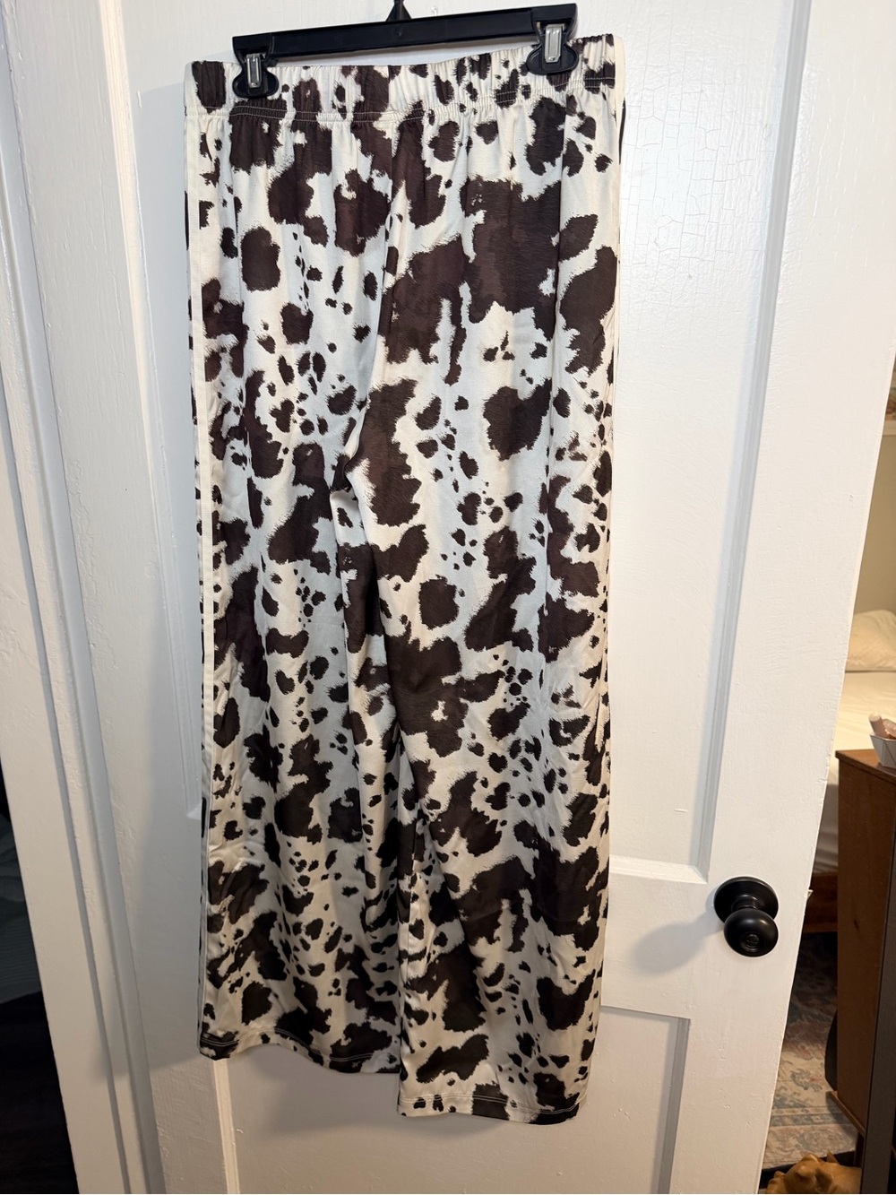 adidas Cow-Print wide leg Track Pants - Picture 8 of 10